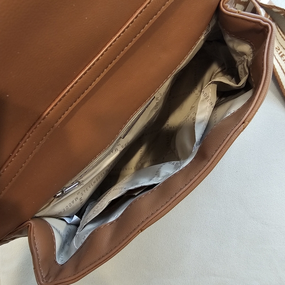 Steve Madden Brown Quilted Women's Bag - Picture 5 of 9